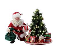 Department 56 Possible Dreams Christmas Traditions Ensemble de Figurines de Père Noël Placed with Care Multicolore 24,1 cm