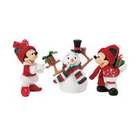 Department 56 Possible Dreams Disney Mickey et Minnie Mouse Ensemble de figurines Merry and Magical 16,5 cm, Multicolore