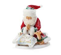 Department 56 Possible Dreams Figurine Jim Shore Père Noël enveloppé dans l'amour Édition limitée Multicolore 22,9 cm
