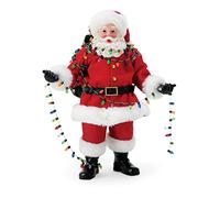 Department 56 Possible Dreams Figurine Père Noël Traditions dans un enchevêtrement Multicolore 26,7 cm