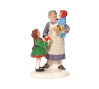 Department 56 Snow Village Figurine Cadeau préféré de Grand-mère