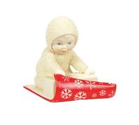 Department 56 Snowbabies Figurine Jubilé de Noël enveloppé dans Noël, 8,3 cm, Multicolore