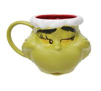 Department 56 Tasse à café sculptée Dr. Seuss The Grinch Face, 680,4 g, multicolore