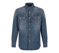 Department Five - Chemise en denim Gospel - Homme - Chemises - Bleu - Taille: L