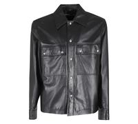Department Five, Homme, Vestes, Noir, Taille: L Graham Overshirt Crop