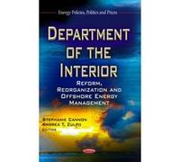 DEPARTMENT OF THE INTERIOR (Energy Policies, Politics and Prices) - [Livre en VO] Cannon S (Auteur)