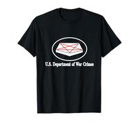 Department of War Crimes Parodie Sarcastique Satire Militaire T-Shirt
