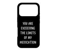 Dépasser Les limites de Mes médicaments pour Les Travailleurs de la santé Coque pour iPhone 17 Pro