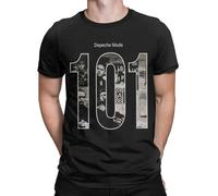 Depeche Cool Mode 101 Fill T Shirt Men's Cotton Creative T-Shirts Crew Neck Tee Shirt Short Sleeve Tops Black 3XL