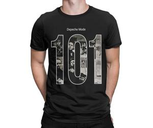 Depeche Cool Mode 101 Fill T Shirt Men's Cotton Creative T-Shirts Crew Neck Tee Shirt Short Sleeve Tops Black L