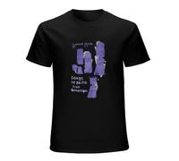 Depeche Fashion Songs of Faith & Devotion Unisex Tee Shirt Men's Black T-Shirt L