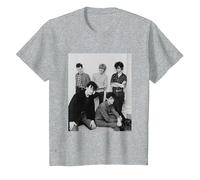 Depeche Mode au Blackwing Studios de Londres, Virginia Turbett T-Shirt, Enfant, Gris Chiné, 3 Ans