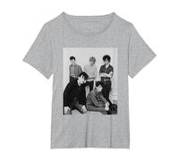 Depeche Mode au Blackwing Studios de Londres, Virginia Turbett T-Shirt, Femme Grandes Tailles, Gris Chiné, 3X