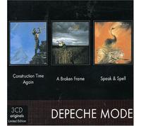 Depeche Mode - Coffret 3 CD : Broken frame / Construction time again / Speak & spell