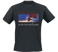 Depeche Mode Music for The Masses Homme T-Shirt Manches Courtes Noir