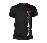 DEPECHE MODE - VIOLATOR SIDE ROSE BLACK T-Shirt X-Large