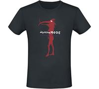 Depeche Mode Walking in My Shoes Homme T-Shirt Manches Courtes Noir XL