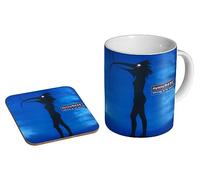 Depeche Mode Walking in My Shoes Tasse à café en céramique + dessous de verre Coffret cadeau