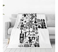 Depeche Muic in Mode Couvertures, lits et canapés en flanelle confortables pour toutes les saisons Couvertures de lit en peluche 127 x 101,6 cm