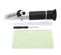 Dependable Salinity Refractometer 0-28% Range | High - Accuracy 0.20% Salt Meter for Aquariums/Food Brine/Gardening | Handheld Optical Salt Content Tester with Clarity