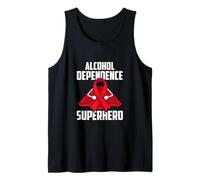 Dépendance à l'alcool Super-héros Survivor Warrior Débardeur