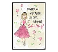 Depesche 0011673-032 Carte d'anniversaire originale avec musique, inscription et éléments mobiles, avec enveloppe, 14,8 x 21 cm