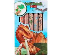 DEPESCHE 0012180 DEPESCHE Dino World Mini Dino Buntstifte farbsortiert, 5 St.