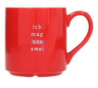 Depesche 0013594-038 Tasse préférée, motif n° 38, avec inscription en allemand : 300 ml, en porcelaine, partiellement recouverte d'une feuille dorée et impression intérieure