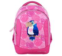 Depesche 10448 Topmodel Sac à dos d'écolier avec tucan en paillettes, rose, 23 x 34 x 44 cm, multicolore - Version Allemande