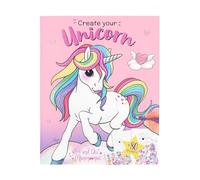 Depesche 10534 Create Your Unicorn, Ylvi et Minimoomis, Multicolore
