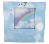 Depesche 11130-054 Carte 3D pliante musicale et lumineuse pour baptême avec enveloppe assortie Motif garçon et fille 15,5 x 15,5 cm