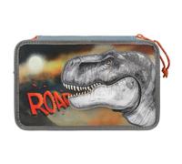 Depesche 11756 Dino World Roar Trousse à 3 Compartiments