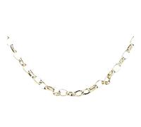 Depesche 11783-005 Collier de Liens de Taille Moyenne, doré, Longueur Variable à Porter (42 cm + 5 cm), idéal comme Petit Cadeau