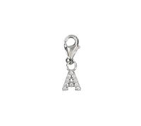 Depesche 11785-001 Charms Express Yourself - Pendentif pour Colliers et Bracelets, Lettre A, argenté, comme Petit Cadeau