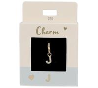 Depesche 11785-020 Charms Express Yourself - Pendentif pour Colliers et Bracelets, Lettre J,doré, comme Petit Cadeau