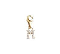 Depesche 11785-026 Charms Express Yourself - Pendentif pour Colliers et Bracelets, Lettre M,doré, comme Petit Cadeau
