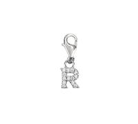 Depesche 11785-031 Charms Express Yourself - Pendentif pour Colliers et Bracelets, Lettre R, argenté, comme Petit Cadeau