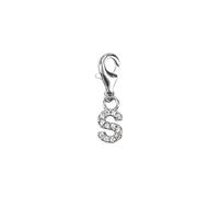 Depesche 11785-033 Charms Express Yourself - Pendentif pour Colliers et Bracelets, Lettre S, argenté, comme Petit Cadeau