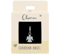Depesche 11785-075 Charms Express Yourself - Pendentifs pour Colliers et Bracelets, Ange Gardien, argenté, comme Petit Cadeau