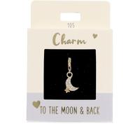 Depesche 11785-105 Charms Express Yourself - Pendentifs pour Colliers et Bracelets, Lune, doré, comme Petit Cadeau