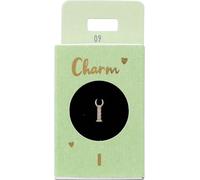 Depesche 11834-009 Charm Lettre I, Pendentif doré pour Colliers, Bracelets et Boucles d'oreilles, idéal comme Petit Cadeau