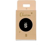 Depesche 11834-017 Charm Lettre S, Pendentif doré pour Colliers, Bracelets et Boucles d'oreilles, idéal comme Petit Cadeau