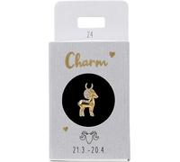Depesche 11834-024 Charm Bélier, Pendentif doré pour Colliers, Bracelets et Boucles d'oreilles, idéal comme Petit Cadeau