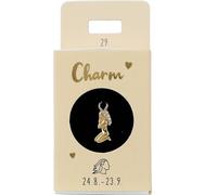 Depesche 11834-029 Charm Vierge, Pendentif doré pour Colliers, Bracelets et Boucles d'oreilles, idéal comme Petit Cadeau