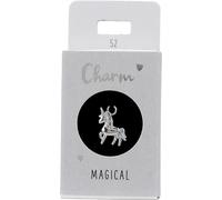 Depesche 11834-052 Charm Licorne, Pendentif argenté pour Colliers, Bracelets et Boucles d'oreilles, idéal comme Petit Cadeau
