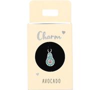 Depesche 11834-060 Charm Avocado, Pendentif argenté pour Colliers, Bracelets et Boucles d'oreilles, idéal comme Petit Cadeau