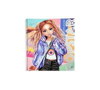 Depesche 12228 TOPModel Popstar - Livre de coloriage de 60 pages pour créer des dessins et des costumes, avec des autocollants, etc. DESPECHE