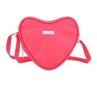 Depesche 12257 TOPModel One Love - Sac en Forme de cœur pour Enfants, Pochette Rouge avec Sangle réglable et Poche Frontale