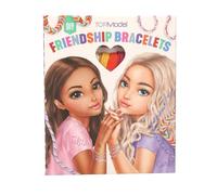 Depesche 12370 TOPModel-DIY Set de Bracelets d'amitié pour Nouer des Bijoux de Bras et des pendentifs, kit de Bricolage avec Fil de Coton en 12 Couleurs et Instructions, Multicolor, Taille Unique