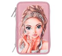 Dessin et coloriage enfant Top Model Trousse 3 compartiments Glitter Queen Multicolore G